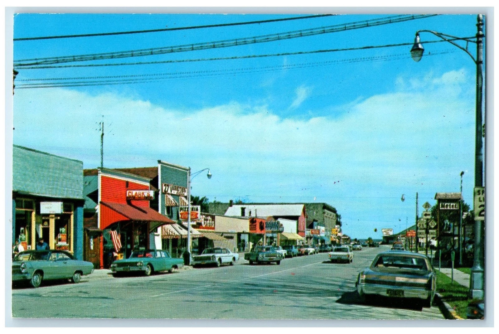 Vintage Port Austin Postcard
